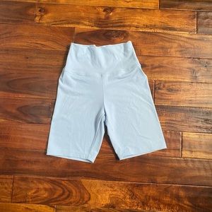 BABY BLUE BIKER SHORTS💙💙